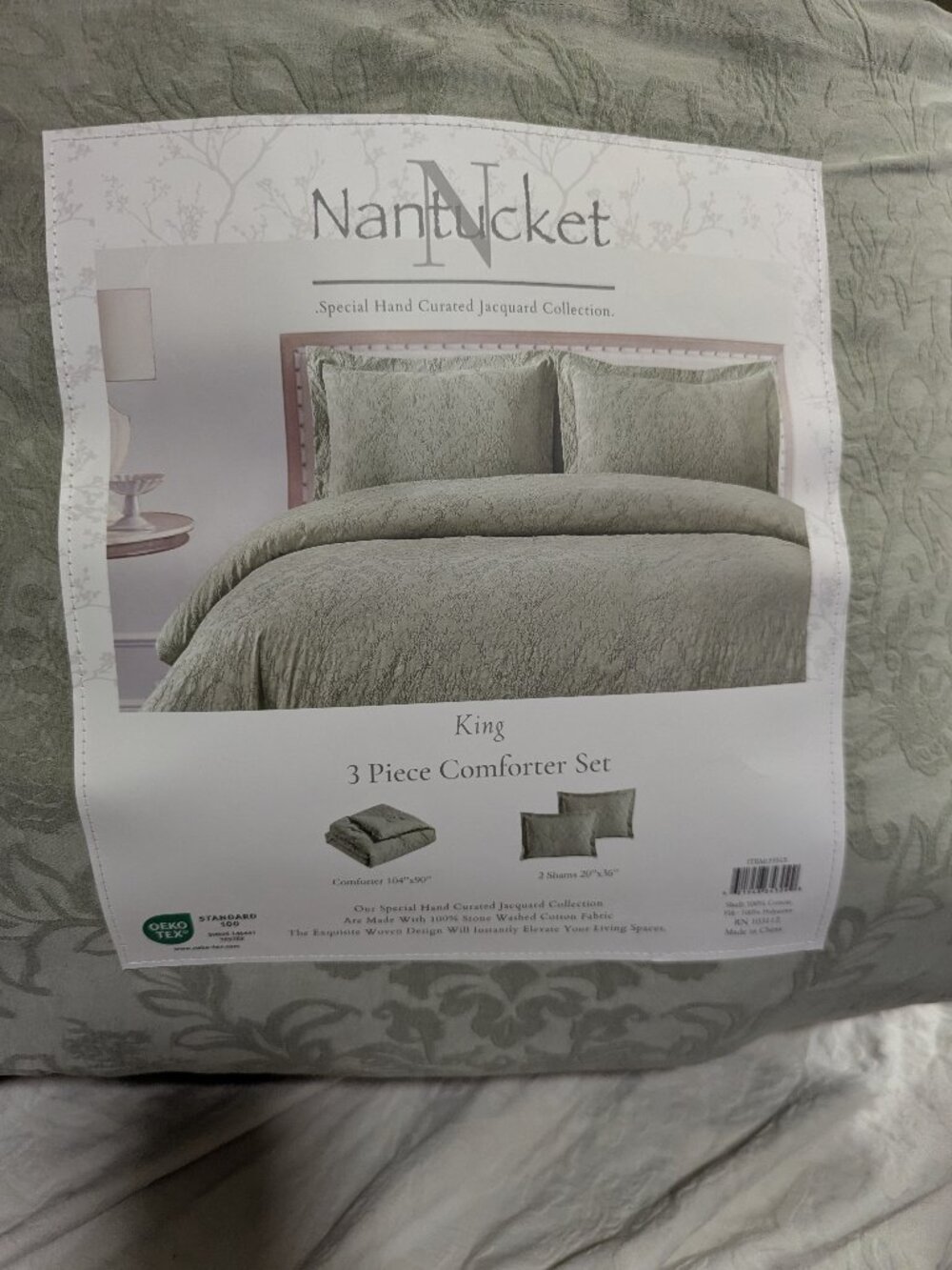 Nantucket king size bedspread